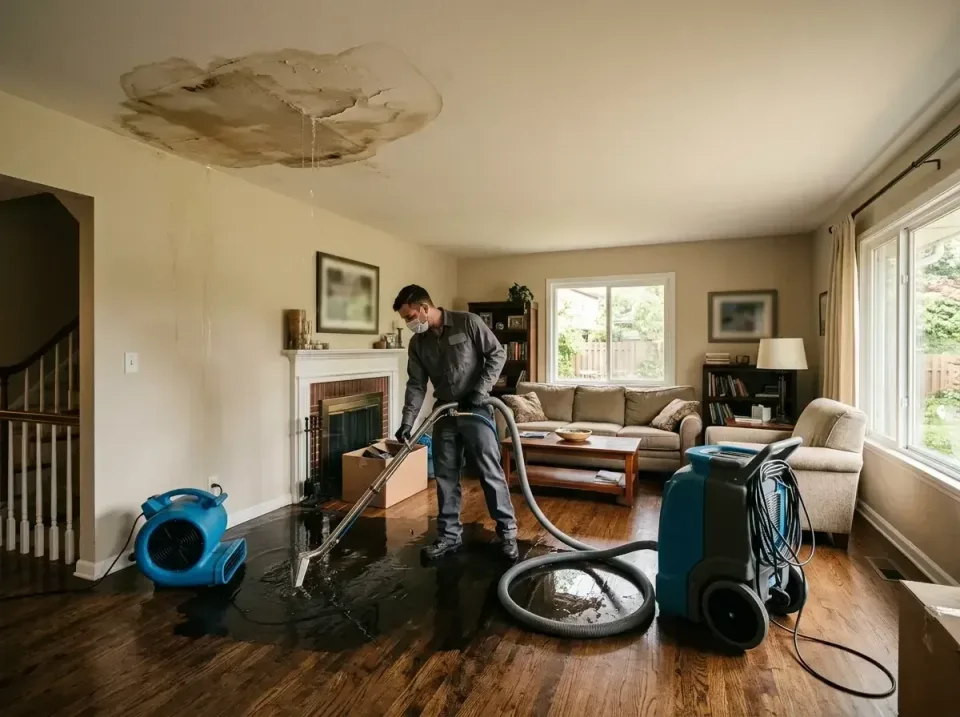 attic-pipe-burst-ceiling-drip-008 — frequently asked questions, Water Damage Restoration & Carpet Care in Pleasant Run, OH
